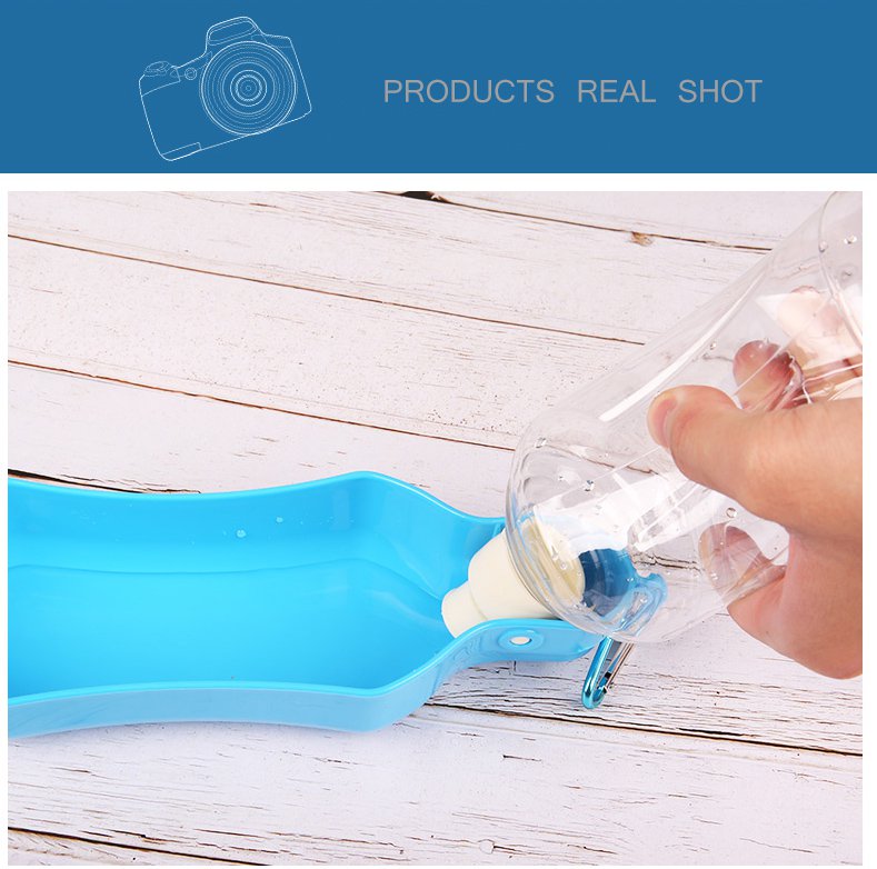 Drinking bottle outdoor for your puppy